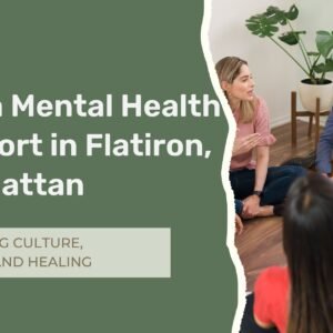 AAPI mental health therapy session in Flatiron NYC with a therapist providing culturally responsive support.