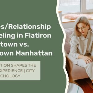 Couples counseling session in Flatiron, Midtown, and Downtown Manhattan helping partners improve communication, strengthen connection, and navigate relationship challenges.