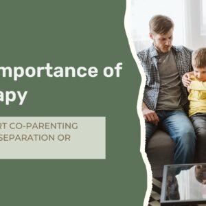 Separated parents participating in co-parenting therapy to support healthy communication and child well-being during divorce in Manhattan NYC