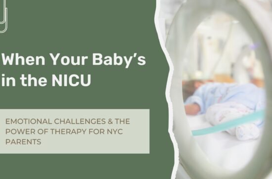 NICU parents sitting beside their newborn in a hospital neonatal intensive care unit while receiving emotional support during a challenging time.