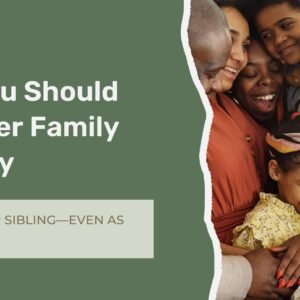 Family participating in a therapy session to improve sibling relationships, communication, and emotional connection